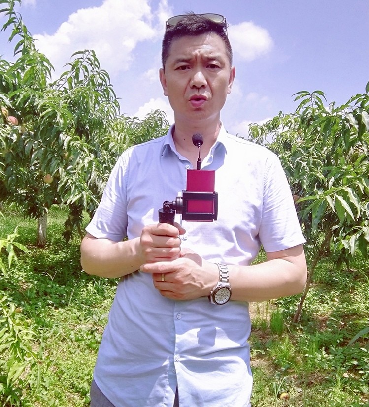 中国纪录|湖北江陵：三湖黄桃飘香季 中翼星公益助农直播忙