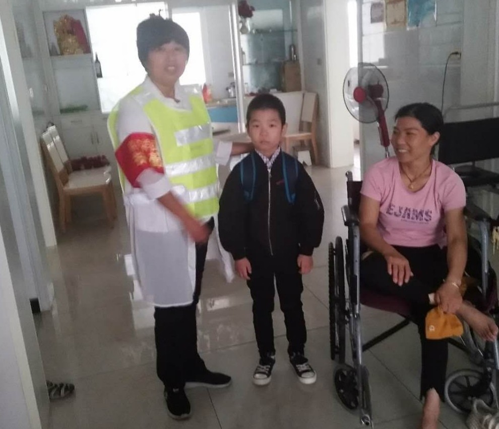 大悟|湖北大悟县河口镇小学做到"让孩子安全回家”